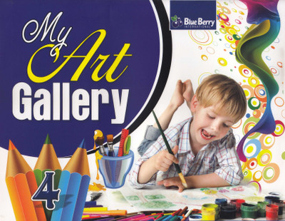 My Art Gallery Part-4, Colouring Book, Colouring Activity Book, Learn How To Colour A Art, Paper Fold Art Activity(Paperback, HK)