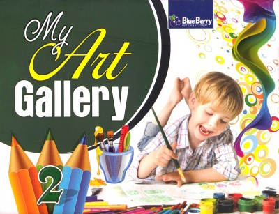 My Art Gallery Part-2, Colouring Book, Colouring Activity Book, Learn How To Colour A Art, Paper Fold Art Activity(Paperback, HK)