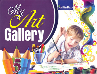 My Art Gallery Part-5, Colouring Book, Colouring Activity Book, Learn How To Colour A Art, Paper Fold Art Activity(Paperback, HK)