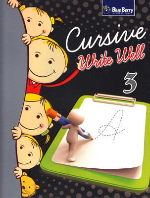 Cursive Writing Part-3, English Alphabet Writing Books For Kids, Early Learning Nursery, Preschool And Primary Children Books Of Cursive Writing, Cursive Writing Practice Book(Paperback, HK)