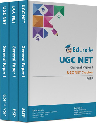 NTA UGC NET/JRF General Paper 1 Cracker (Test Paper Of Paper 1) By Eduncle 2022(Paperback, Eduncle)