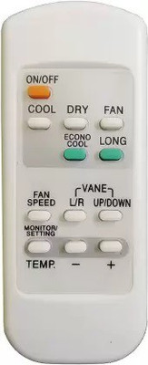 Ehop Compatible remote control for AC VE-228 Mitsubishi Remote Controller(White)