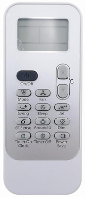 Ehop DG11J1-32 DG11J1-4 Compatible remote control for with Powersave Function VE-159 Whilpool Remote Controller(White)
