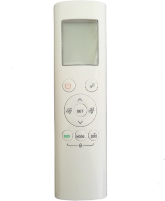 LipiWorld 213 AC Remote Control Compatible for  Midea AC Remote Controller(Grey)