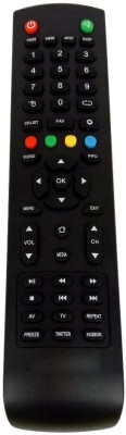 Ehop Compatible Remote control for  LED LCD TV with Twitter and facebook Buttons LLoyd Remote Controller(Black)