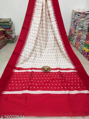 Ansari Fabrics Printed Bollywood Art Silk Saree(Multicolor)
