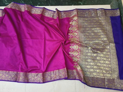 Ansari Fabrics Printed Bollywood Art Silk Saree(Multicolor)