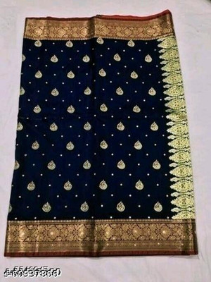 Ansari Fabrics Printed Bollywood Art Silk Saree(Multicolor)