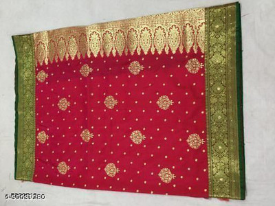 Ansari Fabrics Printed Bollywood Art Silk Saree(Multicolor)