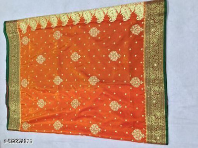 Ansari Fabrics Printed Bollywood Art Silk Saree(Multicolor)