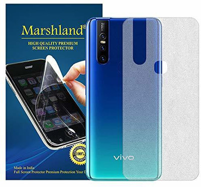 MARSHLAND Back Screen Guard for Vivo V15 Matte finish(Pack of 1)