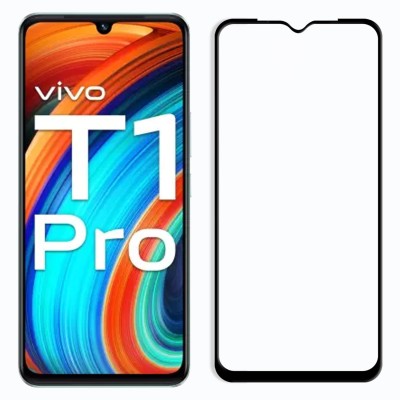 Knotyy Edge To Edge Tempered Glass for vivo T1 Pro 5G(Pack of 1)