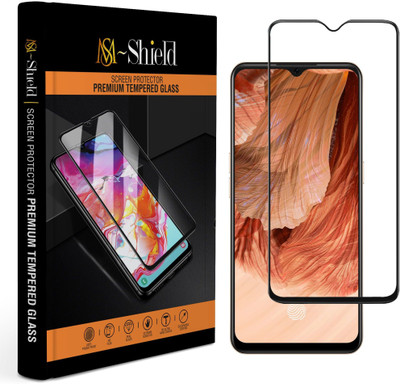 MS-Shield Edge To Edge Tempered Glass for OPPO F17(Pack of 1)