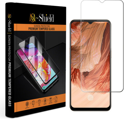 MS-Shield Edge To Edge Tempered Glass for OPPO F17(Pack of 1)