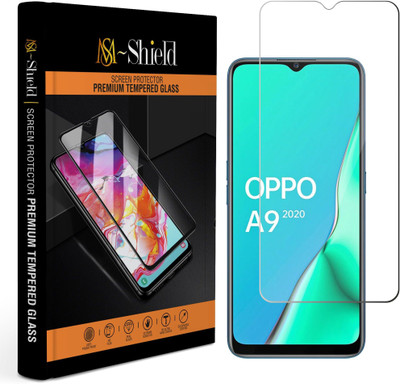 MS-Shield Edge To Edge Tempered Glass for OPPO A9 2020(Pack of 1)