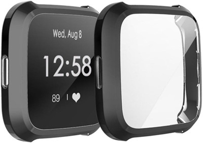 CallSmith Front and Back Screen Guard for Fitbit Versa Lite(Pack of 1)