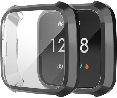 VOLMERE Front and Back Screen Guard for Fitbit Versa Lite(Pack of 1)