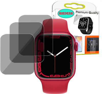 hirdesh Screen Guard for APPLE WATCH SERIES 7 GPS(Pack of 3)