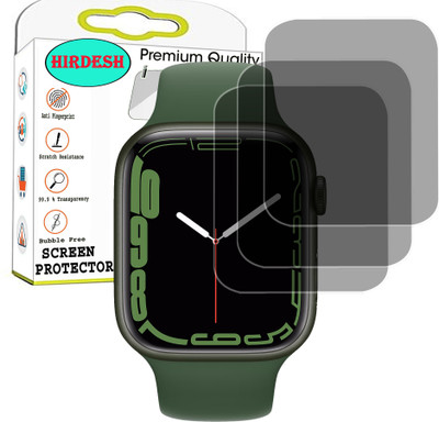 hirdesh Screen Guard for APPLE WATCH SERIES 7 GPS(Pack of 3)