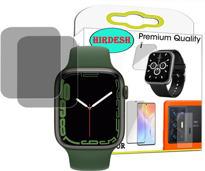 hirdesh Screen Guard for APPLE WATCH SERIES 7 GPS(Pack of 2)