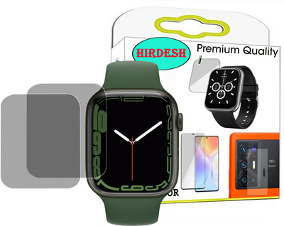 hirdesh Screen Guard for APPLE WATCH SERIES 7 GPS(Pack of 2)