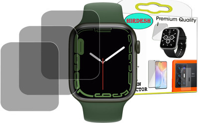 hirdesh Screen Guard for APPLE WATCH SERIES 7 GPS(Pack of 3)