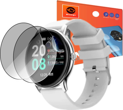 Olonga Screen Guard for Fire Boltt Hurricane Smartwatch(Pack of 2)