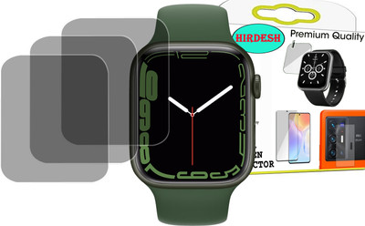 hirdesh Screen Guard for APPLE WATCH SERIES 7 GPS(Pack of 3)