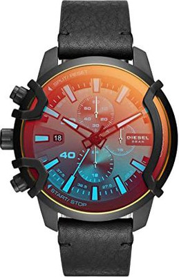 epoch Screen Guard for Diesel Analog Black Over sized dial Mens Watch-DZ4519(Pack of 1)