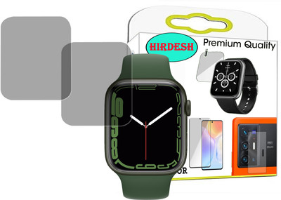 hirdesh Screen Guard for APPLE WATCH SERIES 7 GPS(Pack of 2)