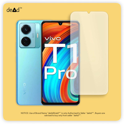 deAdShield Tempered Glass Guard for vivo T1 Pro 5G(Pack of 1)