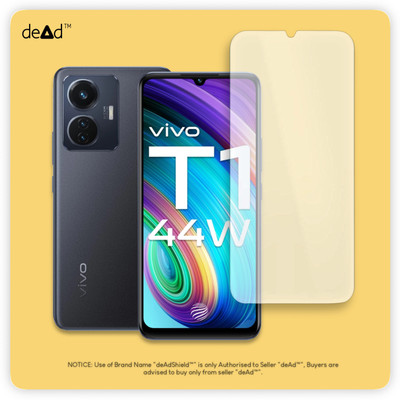 deAdShield Tempered Glass Guard for vivo T1 44W(Pack of 1)