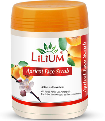 LILIUM Herbal Apricot Face Scrub, 900ML Scrub(900 ml)