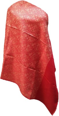 Soul Essence Wool Woven Women Shawl(Maroon)