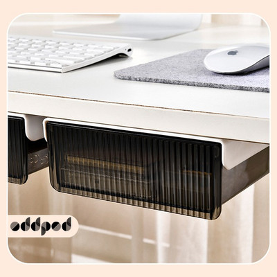 oddpod Shelf Organizers(Black, Plastic)