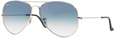 RB world Aviator Sunglasses(For Men & Women, Blue)