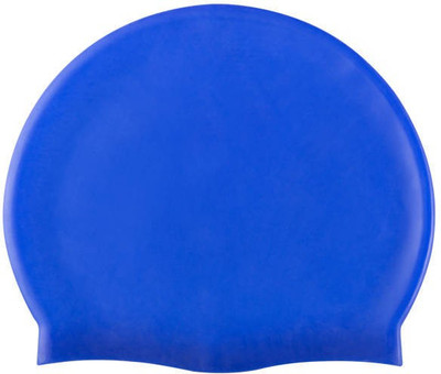 HHS SPORTS Silicone swimming cap blue (pack of 1) Swimming Cap(Pack of 1)