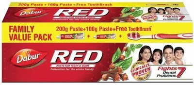 Dabur RED PASTE TEETH & GUM Toothpaste (298 g)