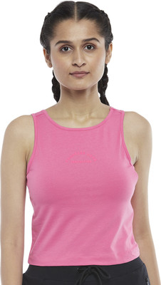 Ajile By Pantaloons Casual Solid Women Pink Top