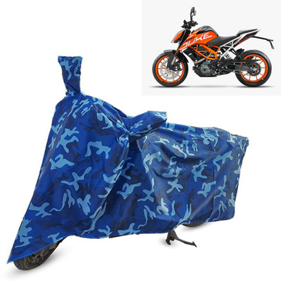 REVOC Two Wheeler Cover for KTM(RC 125, Blue)