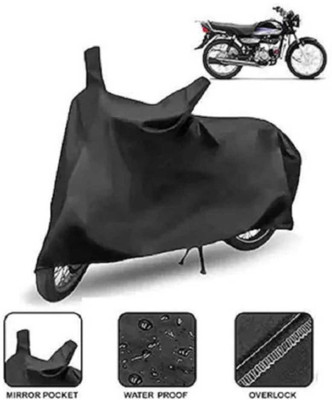 SABOOKSTELECOM Waterproof Two Wheeler Cover for Universal For Bike(Black)