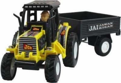 Mytoykid New Farmer Tractors With Trolley Pull Back Toy For Kids.(Multicolor, Pack of: 1)
