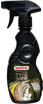 The Waxpol Industries Limited Waxpol Tyre Shine Spray 300 ml 300 ml Wheel Tire Cleaner(Pack of 1)