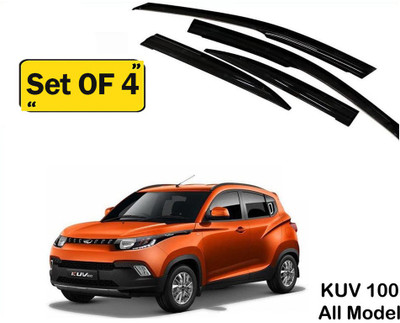 KRISHNA AUTO For Non-convertibles Front, Rear Wind Deflector(Tinted MAHINDRA KUV 100)