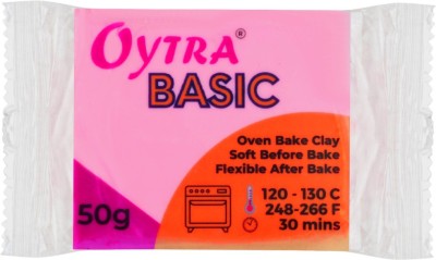 OYTRA Polymer Oven Bake Clay for Jewellery Making Basic Series C03 Art Clay(50 g)