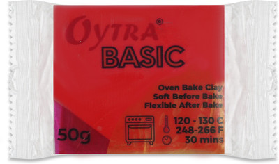 OYTRA Polymer Oven Bake Clay for Jewellery Making Basic Series C07 Art Clay(50 g)