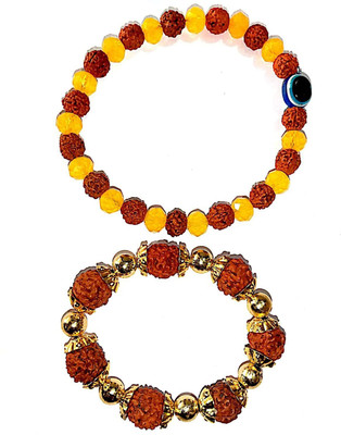 SHREENATHJI Stone Crystal Bracelet Set(Pack of 2)