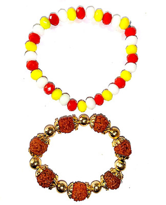 SHREENATHJI Stone Crystal Bracelet Set