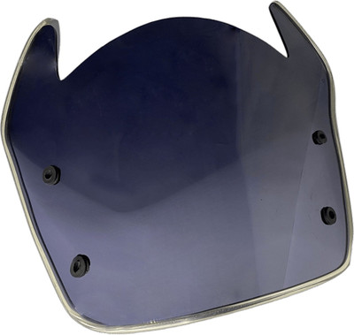 Dhe Best Bike Adventure Headlight Small Windshield Visor Pack of 1 for TVS Jupiter Bike Windshield