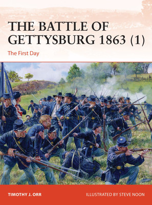 The Battle of Gettysburg 1863 (1)(English, Paperback, Orr Timothy)